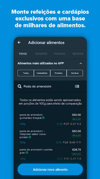 Growth - Dieta e Treino Screenshot 2 - AppWisp.com Growth - Dieta e Treino Screenshot 2 - AppWisp.com
