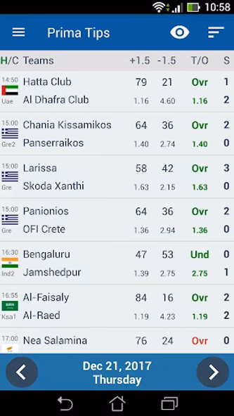 Football Predictions PrimaTips Screenshot 2 - AppWisp.com Football Predictions PrimaTips Screenshot 2 - AppWisp.com