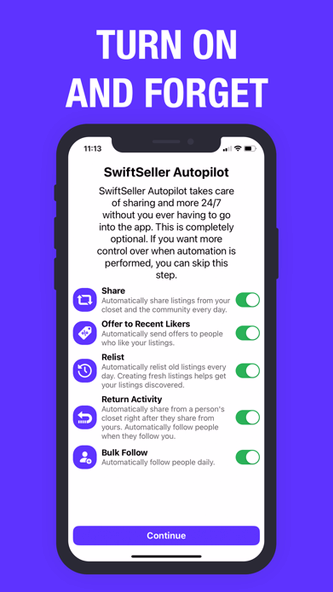 SwiftSeller: Poshmark Bot Screenshot 2 - AppWisp.com SwiftSeller: Poshmark Bot Screenshot 2 - AppWisp.com