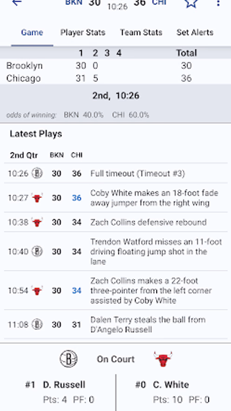 Sports Alerts - live scores Screenshot 4 - AppWisp.com Sports Alerts - live scores Screenshot 4 - AppWisp.com
