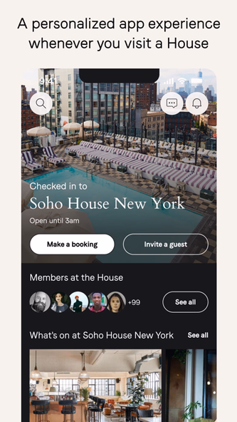 Soho House Screenshot 3 - AppWisp.com Soho House Screenshot 3 - AppWisp.com