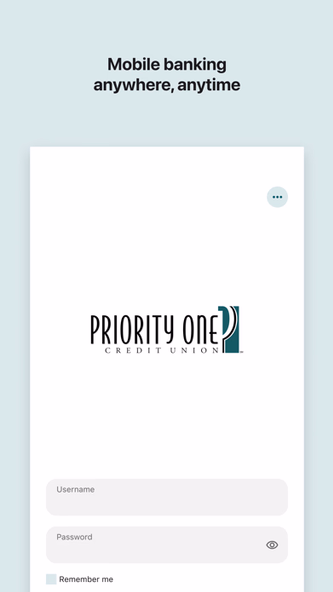 Priority One Credit Union Screenshot 1 - AppWisp.com Priority One Credit Union Screenshot 1 - AppWisp.com
