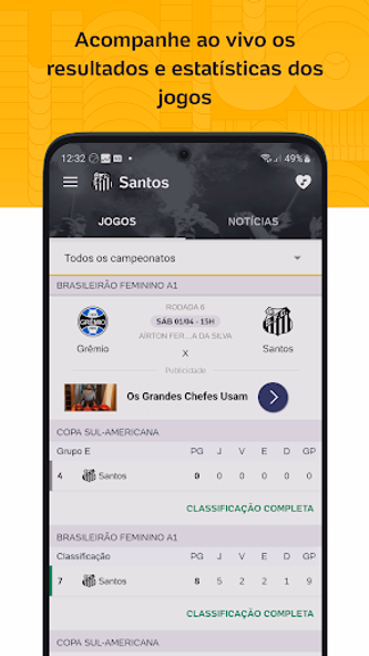 Placar UOL: Siga o Brasileirão Screenshot 4 - AppWisp.com Placar UOL: Siga o Brasileirão Screenshot 4 - AppWisp.com