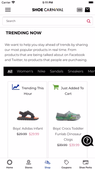 Shoe Carnival Screenshot 3 - AppWisp.com Shoe Carnival Screenshot 3 - AppWisp.com