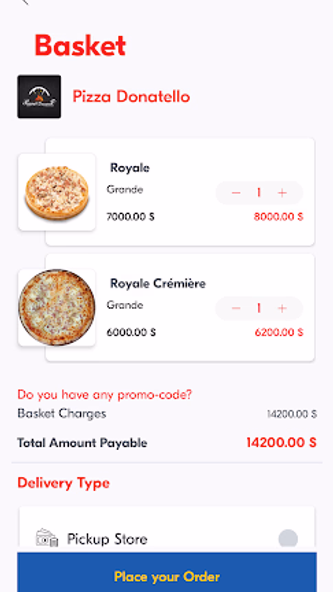 PizzaKing Screenshot 4 - AppWisp.com PizzaKing Screenshot 4 - AppWisp.com