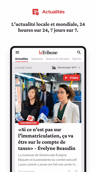 La Tribune Screenshot 2 - AppWisp.com La Tribune Screenshot 2 - AppWisp.com