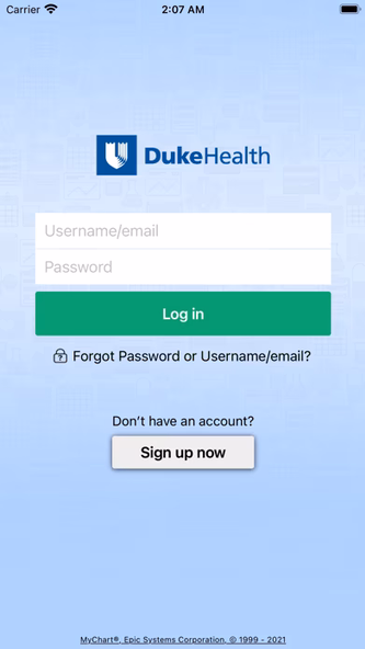 My Duke Health Screenshot 1 - AppWisp.com My Duke Health Screenshot 1 - AppWisp.com