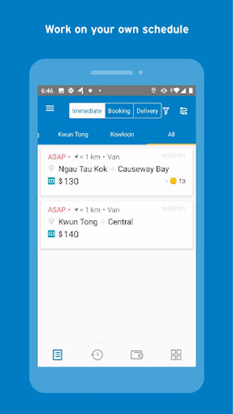 GoGoX Partner (GOGOVAN Driver) Screenshot 2 - AppWisp.com GoGoX Partner (GOGOVAN Driver) Screenshot 2 - AppWisp.com