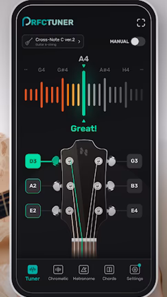 Perfect Tuner Screenshot 2 - AppWisp.com Perfect Tuner Screenshot 2 - AppWisp.com