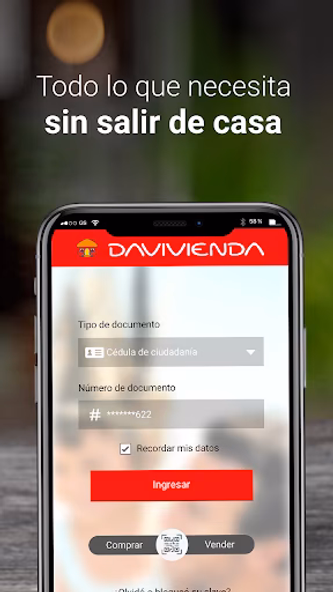 Davivienda Móvil Screenshot 1 - AppWisp.com Davivienda Móvil Screenshot 1 - AppWisp.com