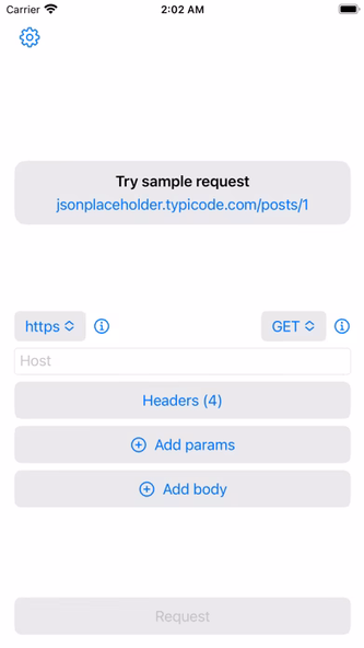 Requesta – Make HTTP requests Screenshot 1 - AppWisp.com Requesta – Make HTTP requests Screenshot 1 - AppWisp.com
