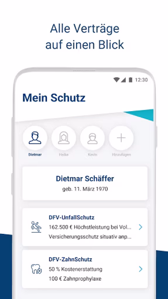 Deutsche Familienversicherung Screenshot 3 - AppWisp.com Deutsche Familienversicherung Screenshot 3 - AppWisp.com