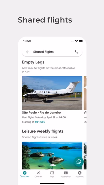 Flapper: Private Jet On-Demand Screenshot 3 - AppWisp.com Flapper: Private Jet On-Demand Screenshot 3 - AppWisp.com