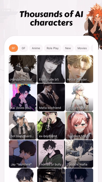 AI Fantasy - Anime Fandom Screenshot 2 - AppWisp.com AI Fantasy - Anime Fandom Screenshot 2 - AppWisp.com
