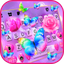 Pink Rose Butterfly Theme - AppWisp.com