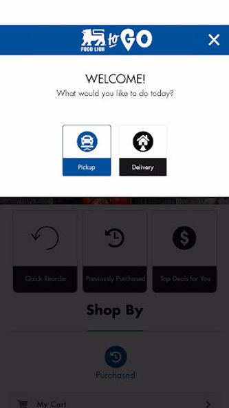 Food Lion To Go Screenshot 1 - AppWisp.com Food Lion To Go Screenshot 1 - AppWisp.com