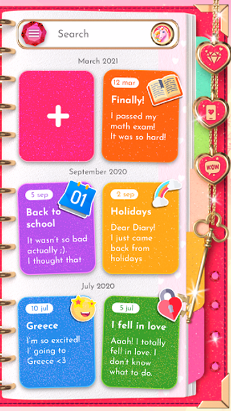 Unicorn Diary (lock - PIN) Screenshot 1 - AppWisp.com Unicorn Diary (lock - PIN) Screenshot 1 - AppWisp.com