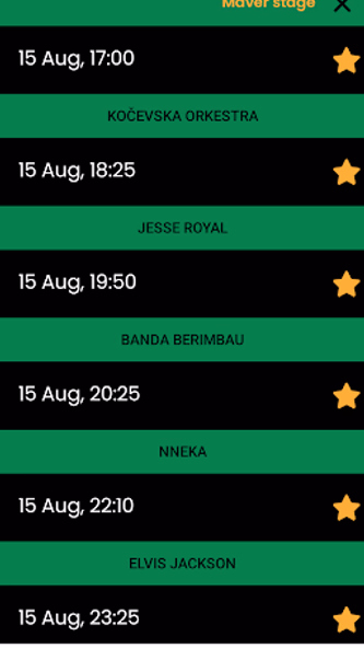 Overjam Festival App Screenshot 3 - AppWisp.com Overjam Festival App Screenshot 3 - AppWisp.com