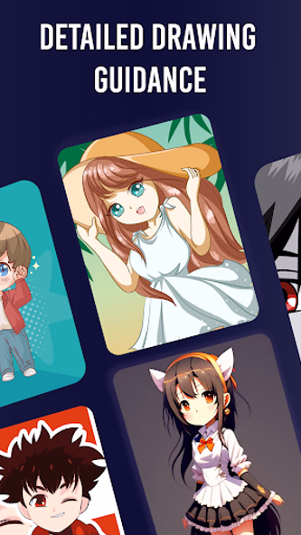 Learn To Draw Anime App Screenshot 3 - AppWisp.com Learn To Draw Anime App Screenshot 3 - AppWisp.com