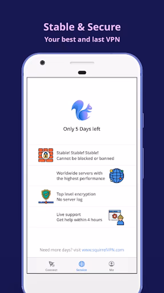 SquirrelVPN Screenshot 2 - AppWisp.com SquirrelVPN Screenshot 2 - AppWisp.com