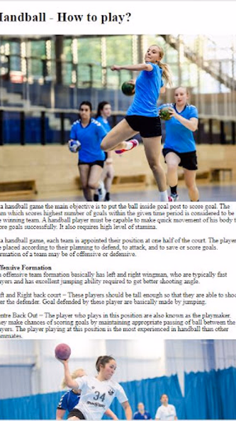 How to Play Handball Screenshot 1 - AppWisp.com How to Play Handball Screenshot 1 - AppWisp.com