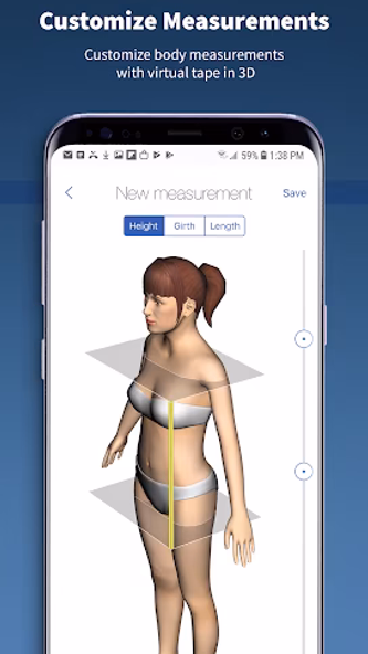 Nettelo - 3D body scanning and Screenshot 4 - AppWisp.com Nettelo - 3D body scanning and Screenshot 4 - AppWisp.com