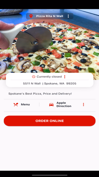 Pizza Rita Spokane Screenshot 3 - AppWisp.com Pizza Rita Spokane Screenshot 3 - AppWisp.com