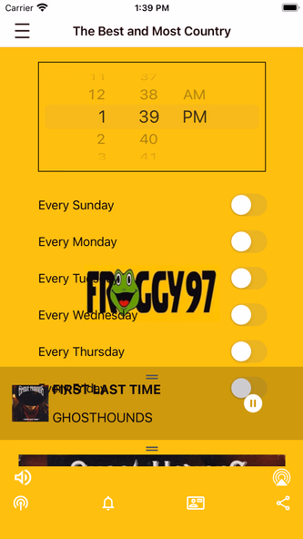 FROGGY 97FM Screenshot 4 - AppWisp.com FROGGY 97FM Screenshot 4 - AppWisp.com