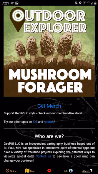 New York Mushroom Forager Map Screenshot 1 - AppWisp.com