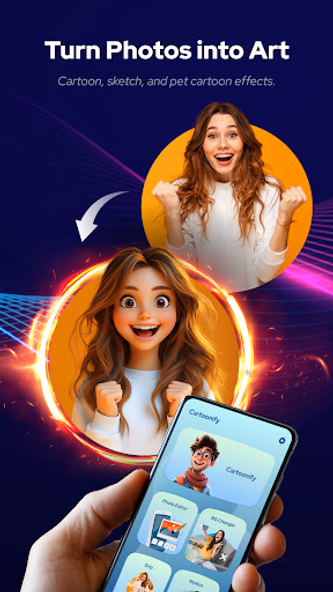 Cartoon Photo Editor-Toon Art Screenshot 1 - AppWisp.com Cartoon Photo Editor-Toon Art Screenshot 1 - AppWisp.com