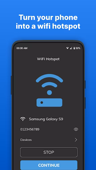 Portable WiFi - Mobile Hotspot Screenshot 1 - AppWisp.com Portable WiFi - Mobile Hotspot Screenshot 1 - AppWisp.com