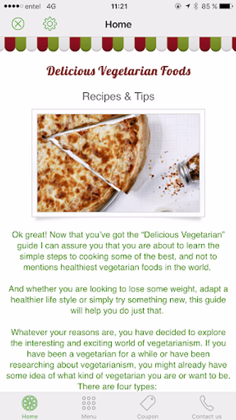Vegetarian & Food Screenshot 1 - AppWisp.com Vegetarian & Food Screenshot 1 - AppWisp.com