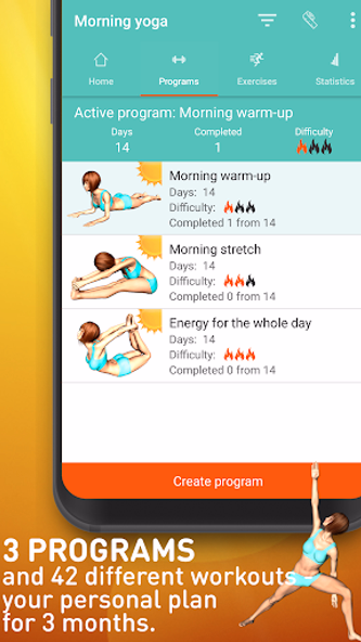 Yoga daily workout-Morning Screenshot 2 - AppWisp.com Yoga daily workout-Morning Screenshot 2 - AppWisp.com