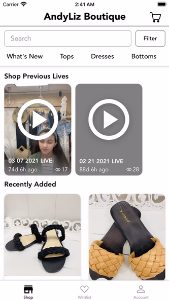 AndyLiz Boutique Screenshot 2 - AppWisp.com AndyLiz Boutique Screenshot 2 - AppWisp.com