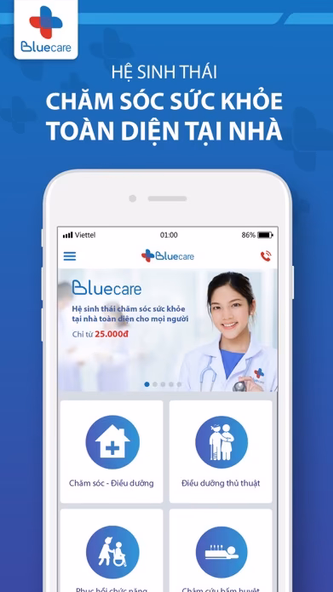 Bluecare Screenshot 1 - AppWisp.com Bluecare Screenshot 1 - AppWisp.com