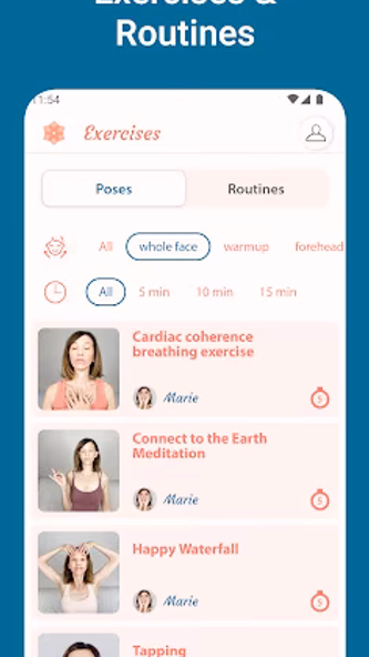 Faceauty: Face Yoga Exercise Screenshot 2 - AppWisp.com Faceauty: Face Yoga Exercise Screenshot 2 - AppWisp.com