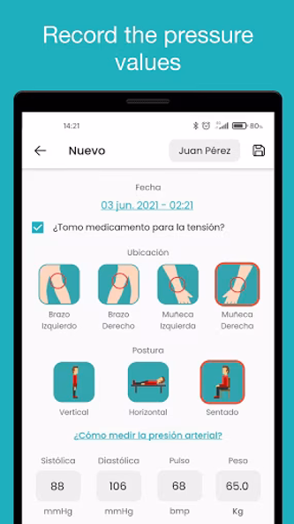 Blood Pressure Control Screenshot 1 - AppWisp.com Blood Pressure Control Screenshot 1 - AppWisp.com