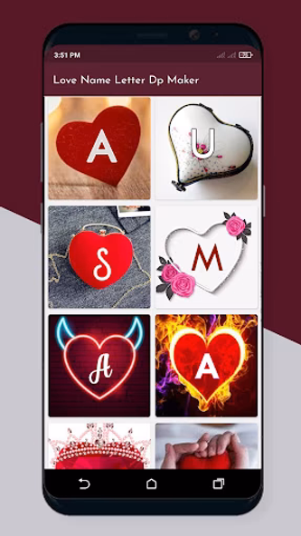Love Name Letter DP Maker 2024 Screenshot 3 - AppWisp.com Love Name Letter DP Maker 2024 Screenshot 3 - AppWisp.com