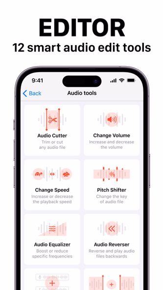 Voice Recorder & Memos Screenshot 2 - AppWisp.com Voice Recorder & Memos Screenshot 2 - AppWisp.com