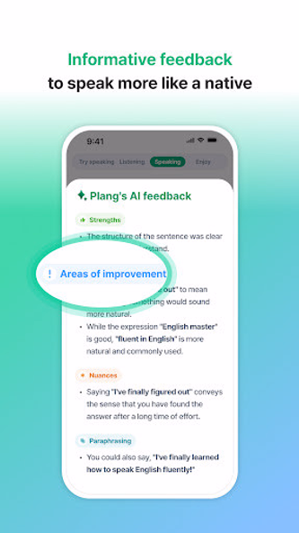 Plang: AI English Speaking Screenshot 3 - AppWisp.com Plang: AI English Speaking Screenshot 3 - AppWisp.com