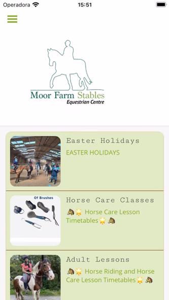 Moor Farm Stables Horse Riding Screenshot 3 - AppWisp.com Moor Farm Stables Horse Riding Screenshot 3 - AppWisp.com