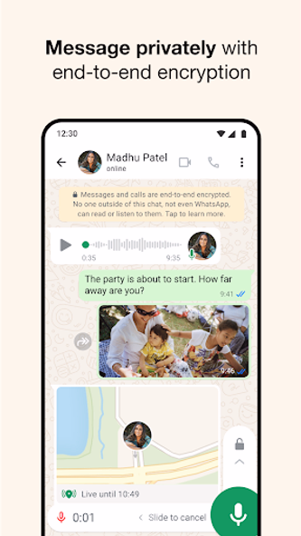 WhatsApp Messenger Screenshot 2 - AppWisp.com WhatsApp Messenger Screenshot 2 - AppWisp.com