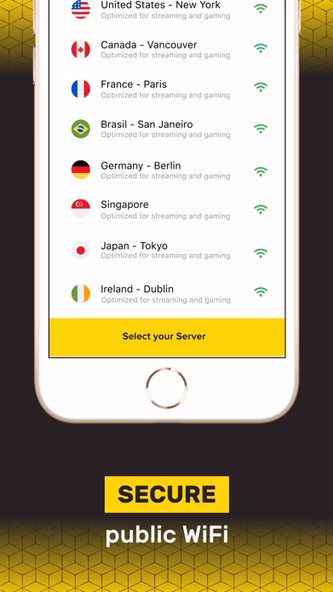 Hot VPN: Super Fast & Easy Screenshot 4 - AppWisp.com Hot VPN: Super Fast & Easy Screenshot 4 - AppWisp.com