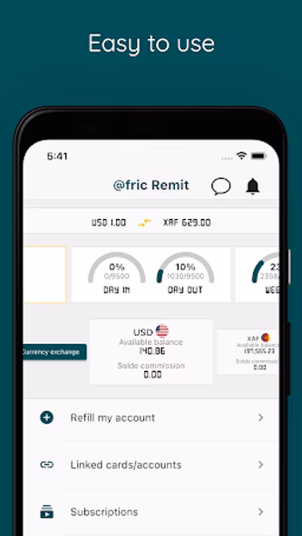 @fric Remit - Money transfer Screenshot 3 - AppWisp.com @fric Remit - Money transfer Screenshot 3 - AppWisp.com