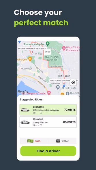 Hyre | Offer your fare Screenshot 3 - AppWisp.com Hyre | Offer your fare Screenshot 3 - AppWisp.com