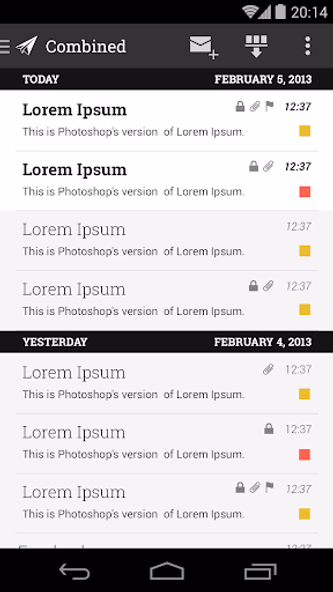 MailDroid Themes Plugin Screenshot 3 - AppWisp.com MailDroid Themes Plugin Screenshot 3 - AppWisp.com