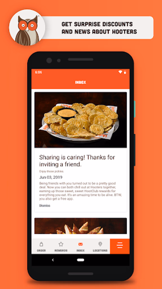 Hooters - Ordering and Rewards Screenshot 3 - AppWisp.com Hooters - Ordering and Rewards Screenshot 3 - AppWisp.com