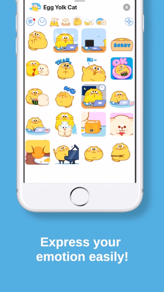 Egg Yolk Cat Screenshot 3 - AppWisp.com Egg Yolk Cat Screenshot 3 - AppWisp.com