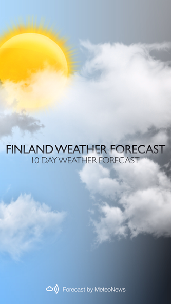 Weather for Finland Screenshot 1 - AppWisp.com Weather for Finland Screenshot 1 - AppWisp.com