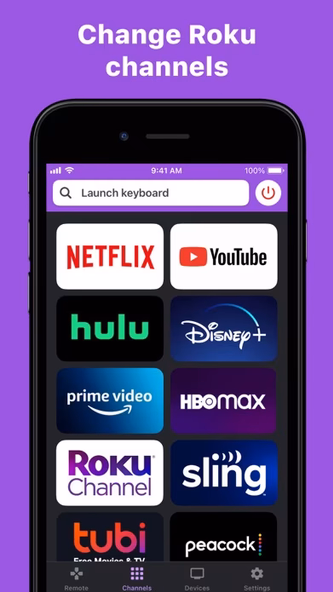 RoByte: Remote for Roku TV App Screenshot 2 - AppWisp.com RoByte: Remote for Roku TV App Screenshot 2 - AppWisp.com